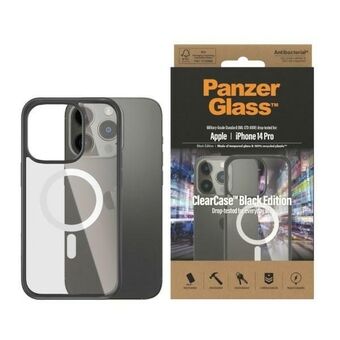 PanzerGlass ClearCase MagSafe iPhone 14 Pro 6,1" Antibakteriellt svart/svart 0414
