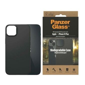PanzerGlass biologiskt nedbrytbart fodral iPhone 14 Plus 6,7" svart / svart 0419