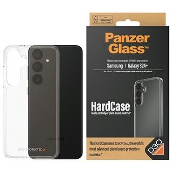 PanzerGlass HardCase för Samsung S24+ S926 med D3O 3x militärklassad transparent 1211.