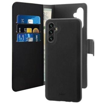 Puro plånbok avtagbar Samsung A13 5G A136 2i1 svart / svart SGA13BOOKC3BLK