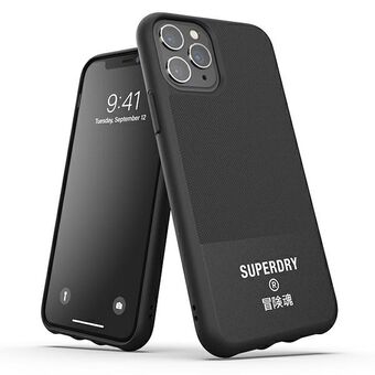 SuperDry formsprutat canvastyuiPhone 11 Pro fodral czarny/svart 41548