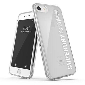 SuperDry Snap iPhone 6 / 6s / 7/8 / SE 2020 / SE 2022 Klart fodral vit / vit 41573
