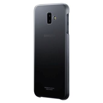 Fodral Samsung EF-AJ610CB J6 Plus 2018 J610 svart / svart Gradation Cover