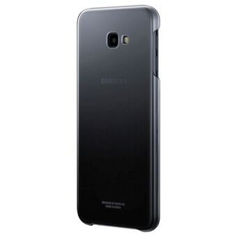 Fodral Samsung EF-AJ415CB J4 Plus 2018 J415 svart / svart Gradation Cover
