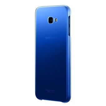 Fodral Samsung EF-AJ415CL J4 Plus 2018 J415 blå/blå gradationsskal