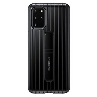 Fodral Samsung EF-RG985CB S20 + G985 svart / svart skyddande stående skal