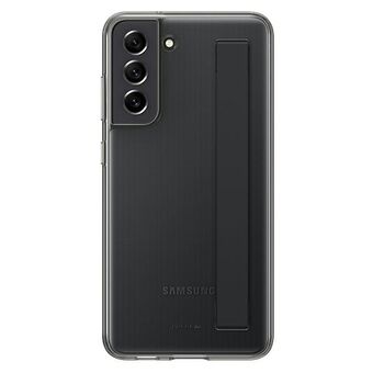 Fodral Samsung EF-XG990CBEGWW S21 FE 5G G990 svart / svart Alcantara skal