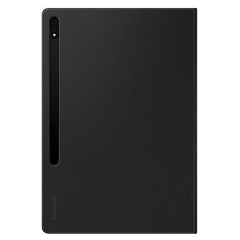 Fodral Samsung EF-ZX800PB Tab S8 + svart / svart Note View Cover