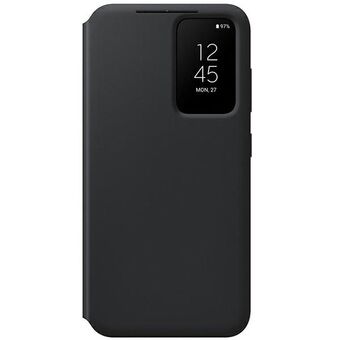 Etui Samsung EF-ZS916CB S23+ S916 svart Smart View Wallet Case