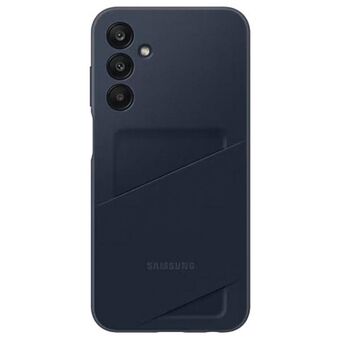 Etui Samsung EF-OA256TBEGWW A25 5G A256 czarno-niebieski/svart-blått Korthållarfodral