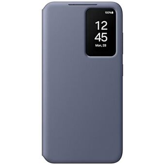 Etui Samsung EF-ZS921CVEGWW S24 S921 lila/violet Smart View plånboksfodral