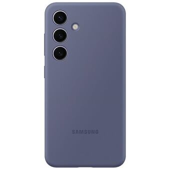 Etui Samsung EF-PS921TVEGWW S24 S921 lila/fiolettviolett Silikonskal.