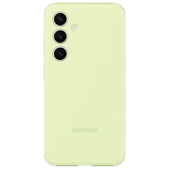 Etui Samsung EF-PS926TGEGWW S24+ S926 ljusgrön silikonfodral