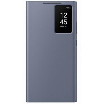 Etui Samsung EF-ZS928CVEGWW S24 Ultra S928 lila/violett Smart View-plånboksfodral
