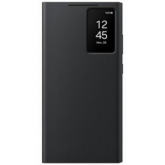 Etui Samsung EF-ZS928CBEGWW S24 Ultra S928, svart Smart View-plånbok