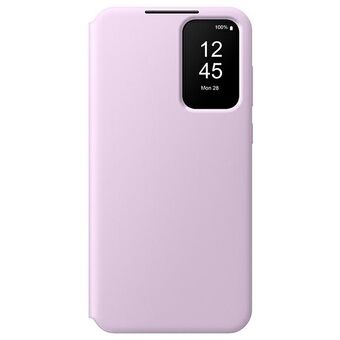 Etui Samsung EF-ZA556CVEGWW A55 5G A556 lavendel Smart View plånboksfodral