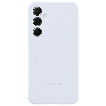 Etui Samsung EF-PA556TLEGWW A55 5G A556 i blått silikonöverdrag