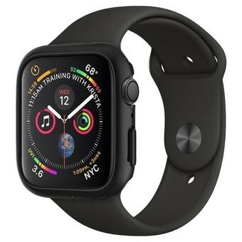 Spigen Thin Fit Apple Watch 4/5/6/7/SE 44/45mm svart/svart 062CS24474