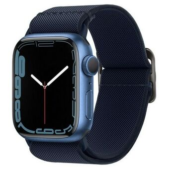 Spigen Fit Lite Apple Watch 4/5/6/7/SE 42/44/45 mm i mörkblå/navyblå färg AMP02287.