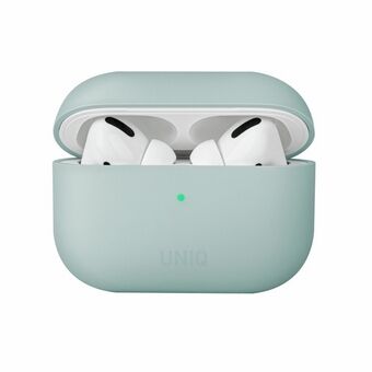 UNIQ fodral Lino AirPods Pro Silikon mint / mintgrön
