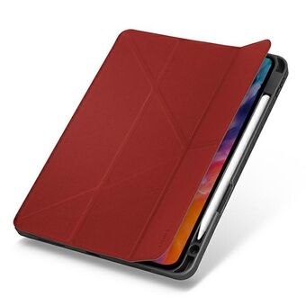 UNIQ fodral för Transforma Rigor iPad Air 10.9 (2020) röd / korallröd Atnimicrobiel