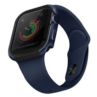 UNIQ fodral för Valencia Apple Watch Series 4/5/6 / SE 40mm. blå/atlantisk blå