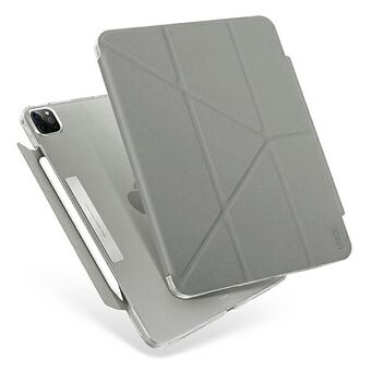 UNIQ fodral Camden iPad Pro 11 "(2021) grå / fossil grå Antimikrobiell