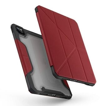 UNIQ fodral för Trexa iPad Pro 11 "2021/2020 Antimikrobiell röd / röd