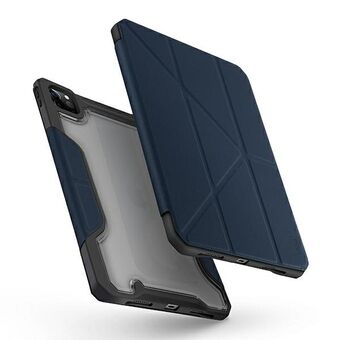 UNIQ fodral för Trexa iPad Pro 11 "2021/2020 Antimikrobiell blå/blå