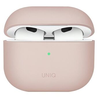 UNIQ fodral Lino AirPods 3 gen. Silicon rosa/blush pink