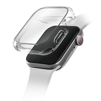 UNIQ-fodral för Apple Watch Series 7/8/9, 45mm, genomskinlig/klar