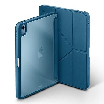 UNIQ-fodral Moven iPad Air 10.9 (2022/2020) Antimikrobiell blå/carpi-blå