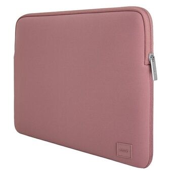 UNIQ Cyprus laptop Sleeve 14" i färgen rosa/mauverosa. Vattentät Neopren-material.