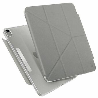 UNIQ fodral Camden iPad 10:e generationen (2022) grå/grå fossil Antimikrobiell