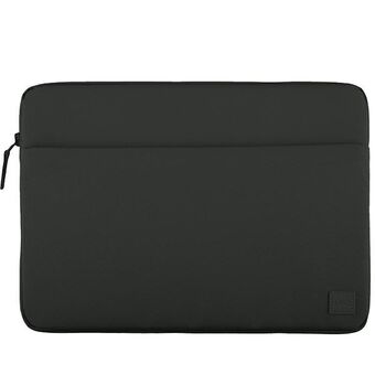 UNIQ-fodralet Vienna laptop Sleeve 14" svart/midnight black Vattentätt RPET