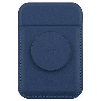 UNIQ Flixa magnetiskt korthållareplånbok med stöd, marinblå
