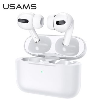 USAMS Bluetooth 5.0 hörlurar TWS Emall Series Wireless White / White BHUYM01 (US-YM001)