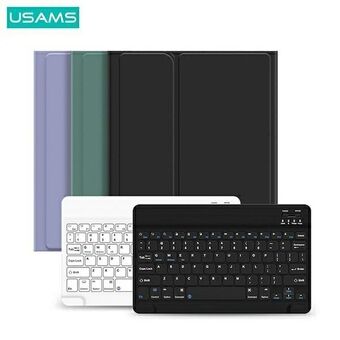 USAMS Winro fodral med tangentbord iPad Pro 11" svart fodral-svart tangentbord/svart fodral-svart tangentbord IP011YRXX01 (US-BH645)