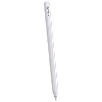 USAMS Active Touch Sensitive Pen magnetisk penna vit/vit ZB254DRB01 (US-ZB254)