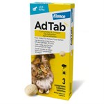 AdTab Katt Loppor- och Fästingtabletter från 2-8 kg