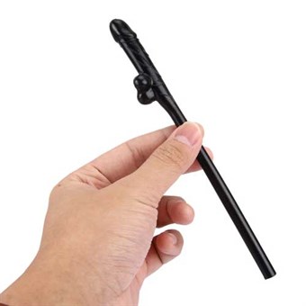 Stygga dickiga sugrör, 10 st.