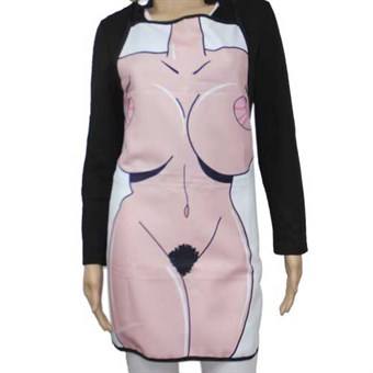 Stygg förkläde - kvinna