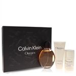 Obsession by Calvin Klein - Gift Set -- 4.2 oz Eau De Toilette Spray + 3.4 oz After Shave Balm + 2.6 oz Deodorant Stick - för män