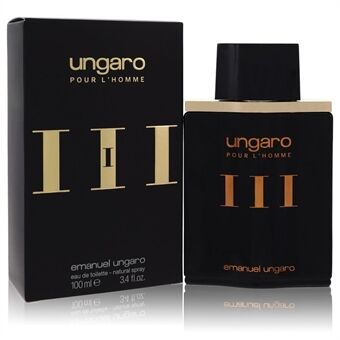 Ungaro Iii by Ungaro - Eau De Toilette Spray (New Packaging) 100 ml - för män