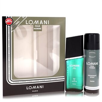 Lomani by Lomani - Gift Set -- 3.4 oz Eau De Toilette Spray + 6.7 oz Deodorant Spray - för män