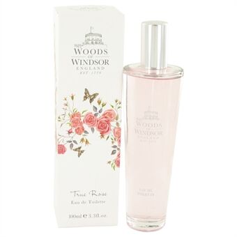 True Rose by Woods of Windsor - Eau De Toilette Spray 100 ml - för kvinnor