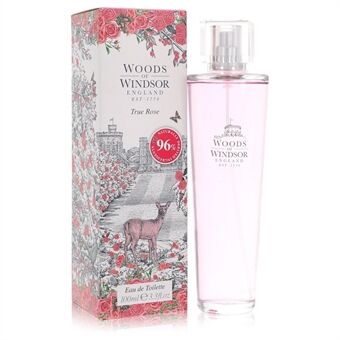 True Rose by Woods of Windsor - Eau De Toilette Spray 100 ml - för kvinnor