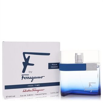 F Free Time by Salvatore Ferragamo - Eau De Toilette Spray 100 ml - för män