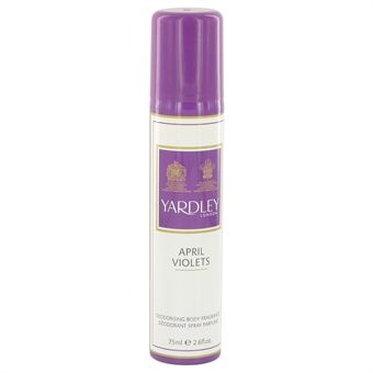 April Violets by Yardley London - Body Spray 77 ml - för kvinnor