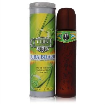 Cuba Brazil by Fragluxe - Eau De Toilette Spray 100 ml - för män